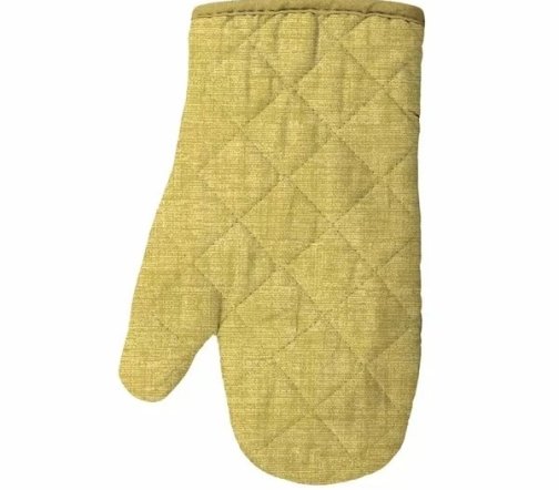 Прихватка-рукавица рогожка 18х28 "Vse DOMA" Цедра