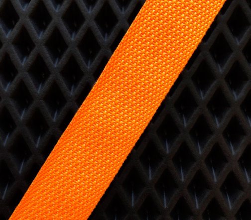 Стропа 30мм (полотнаяное ПП) (Оранжевый №110) (50 м)